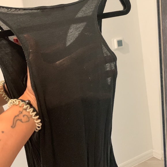 brandy melville “vintage” jack daniels style - zuma beach black tank - Picture 5 of 5